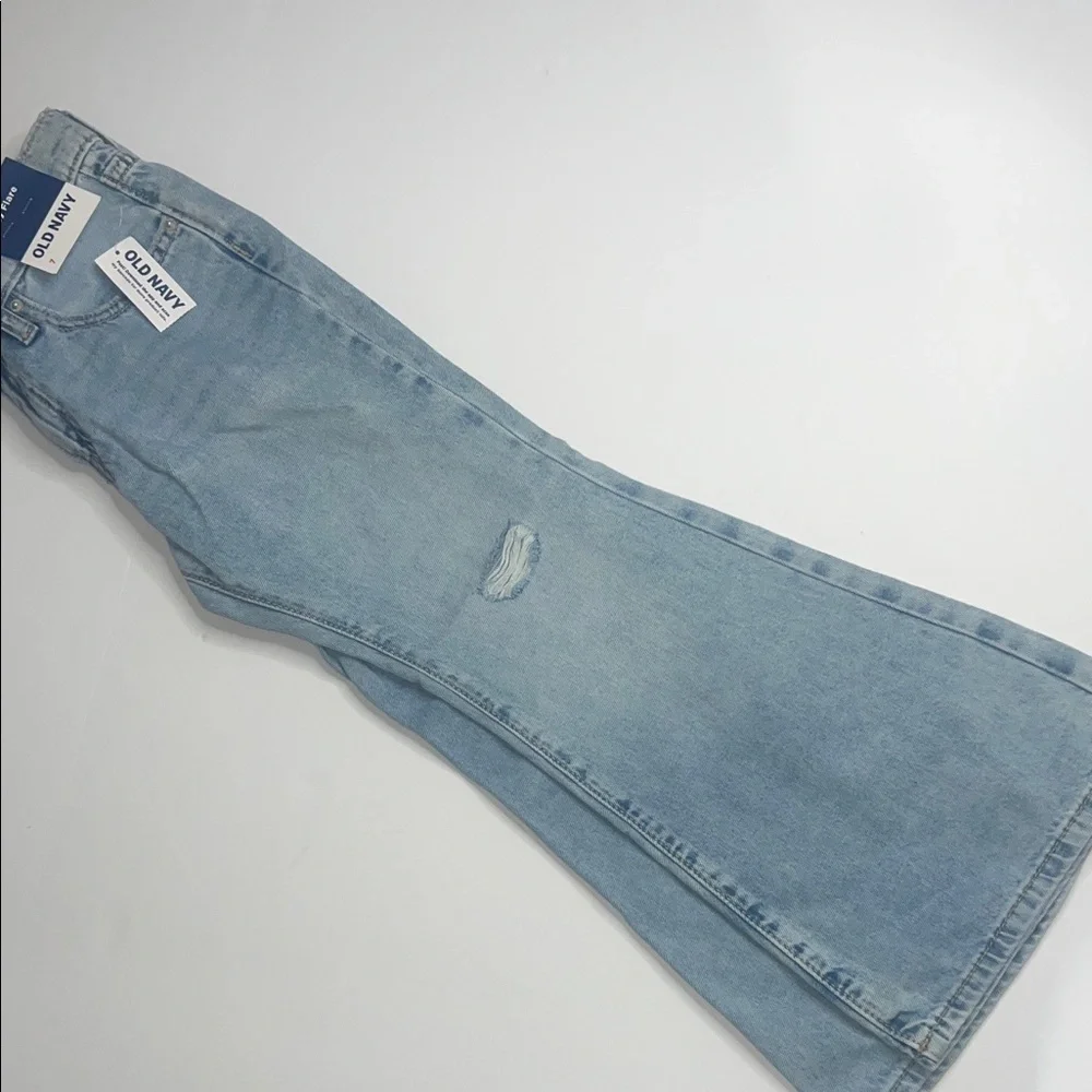 Old Navy Denim Flare Jeans Girls 7